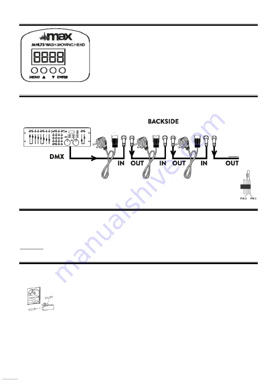 MAX LIGHT 150.998 Instruction Manual Download Page 8