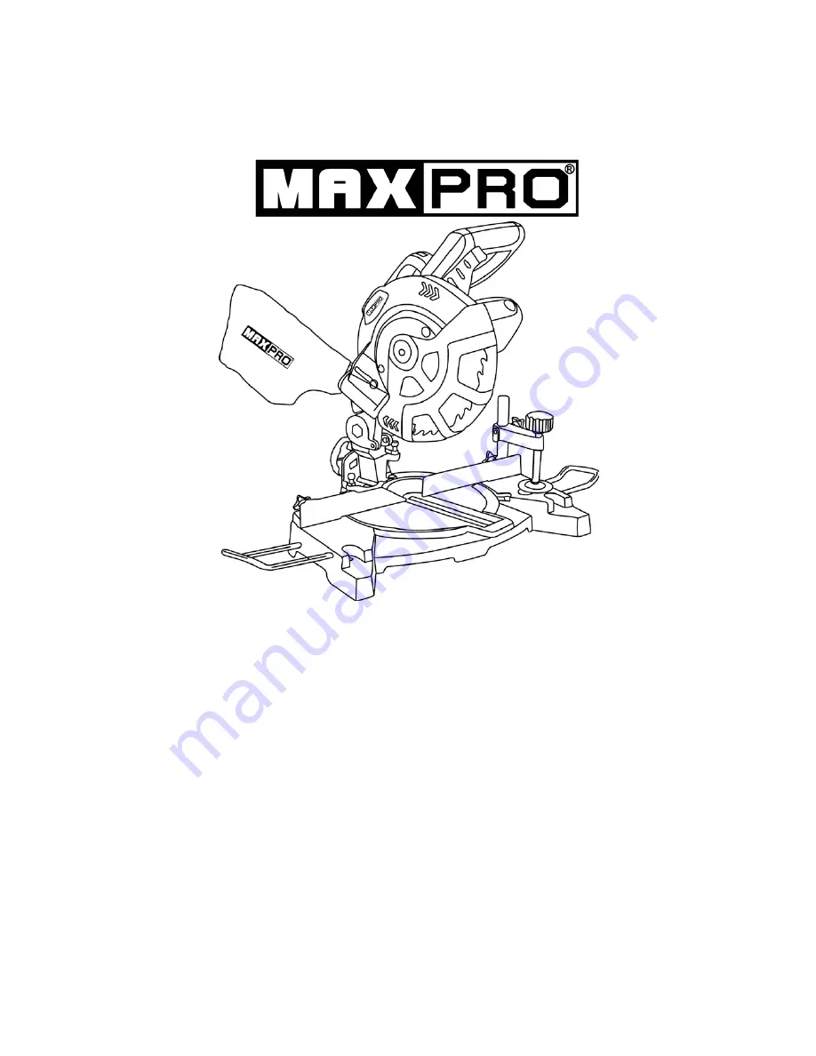 Max Pro MPBMS210 Скачать руководство пользователя страница 1