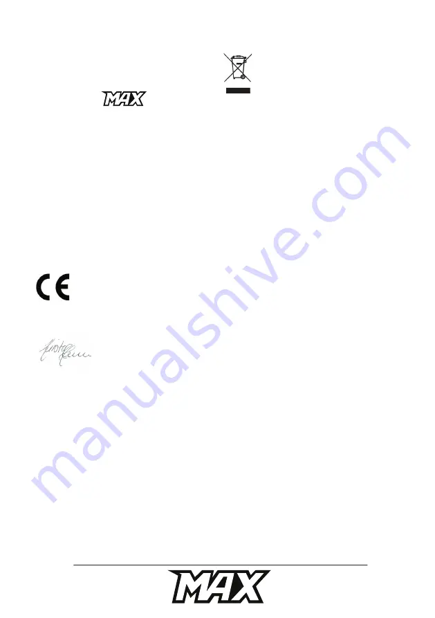 Max 43803 Instruction Manual Download Page 28