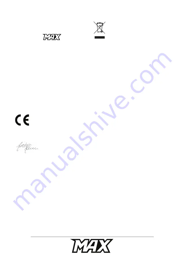 Max 43803 Instruction Manual Download Page 48