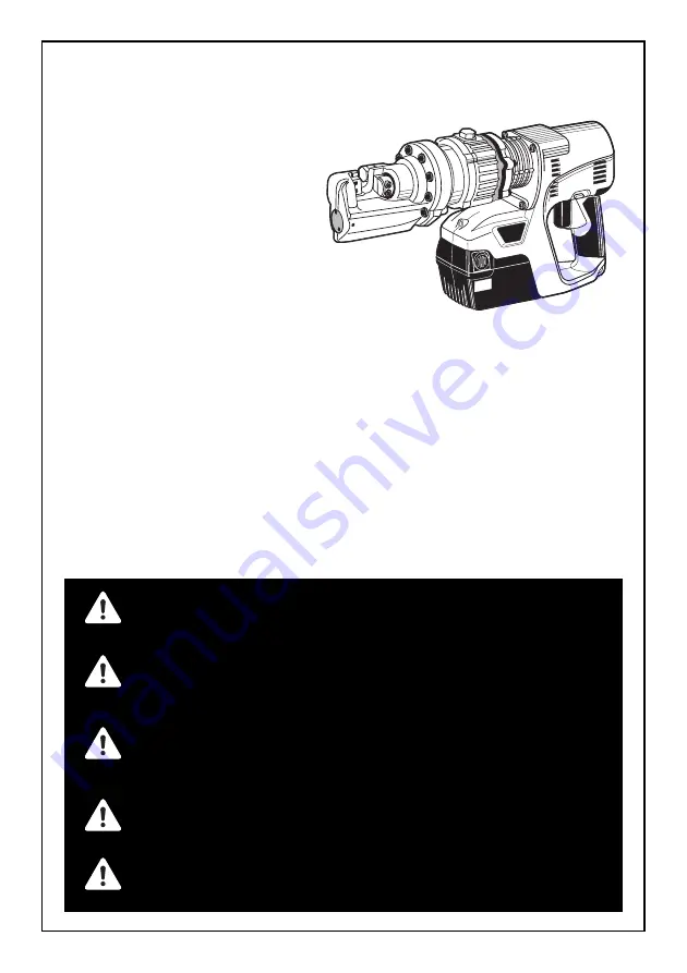 Max PJRC160 Operating And Maintenance Manual Download Page 1