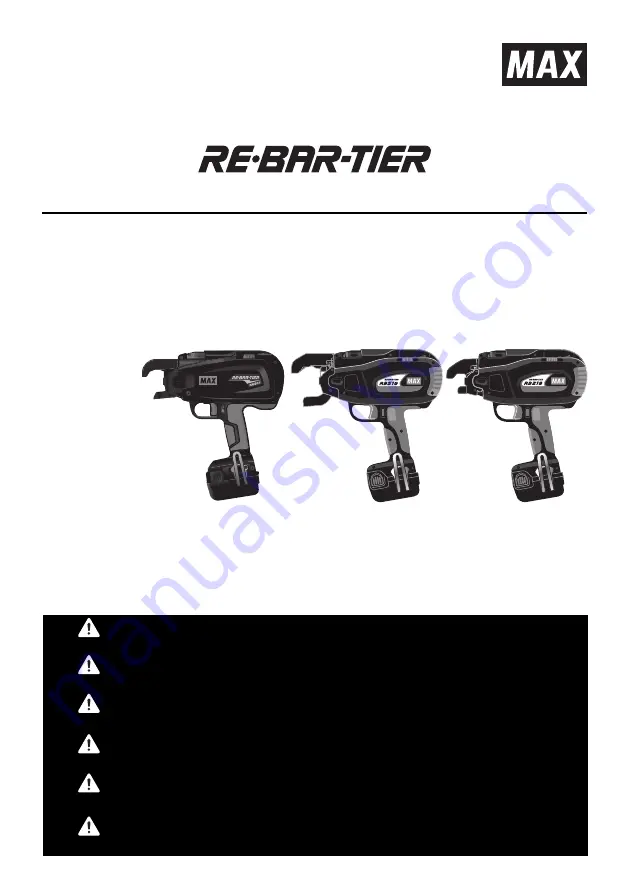 Max Rebartier RB218 Скачать руководство пользователя страница 1