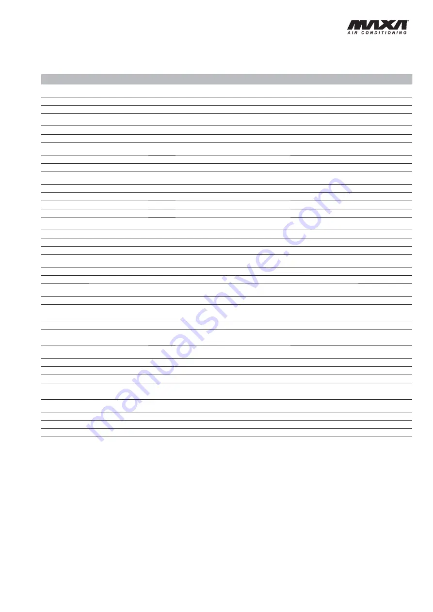 MAXA HMV-A 0251 Technical Manual Download Page 9