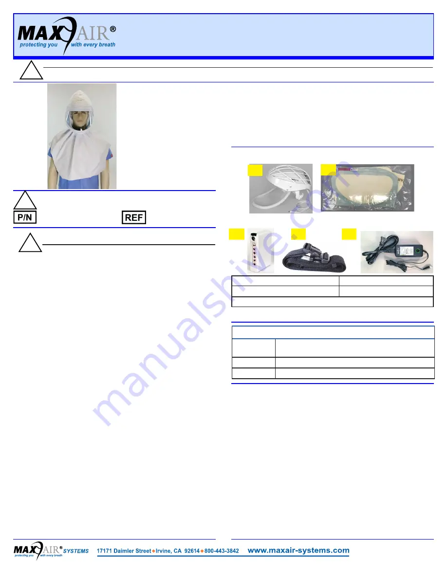 Maxair 2281PR-100ML User Instructions Download Page 1