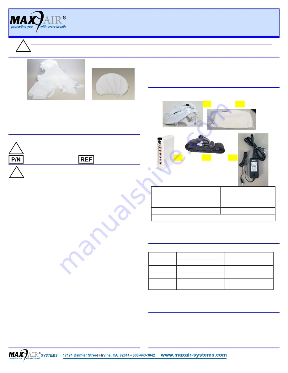 Maxair CAPR 2272PB-07 User Instructions Download Page 1