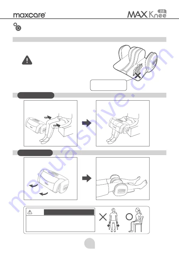 Maxcare Max Knee 2.0 User Manual Download Page 8