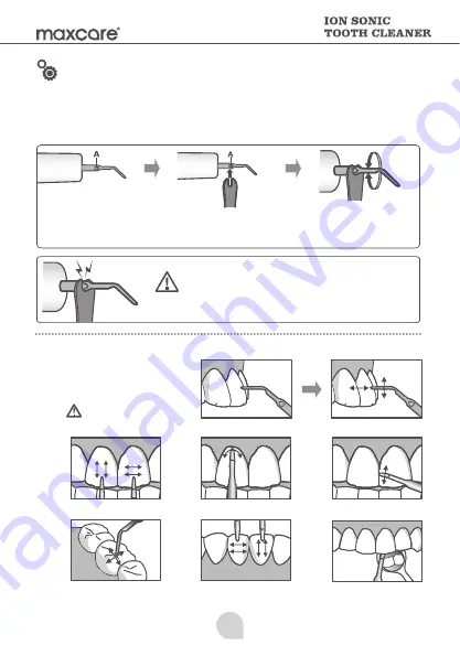 Maxcare MAX-M01MC0539 Manual Download Page 8