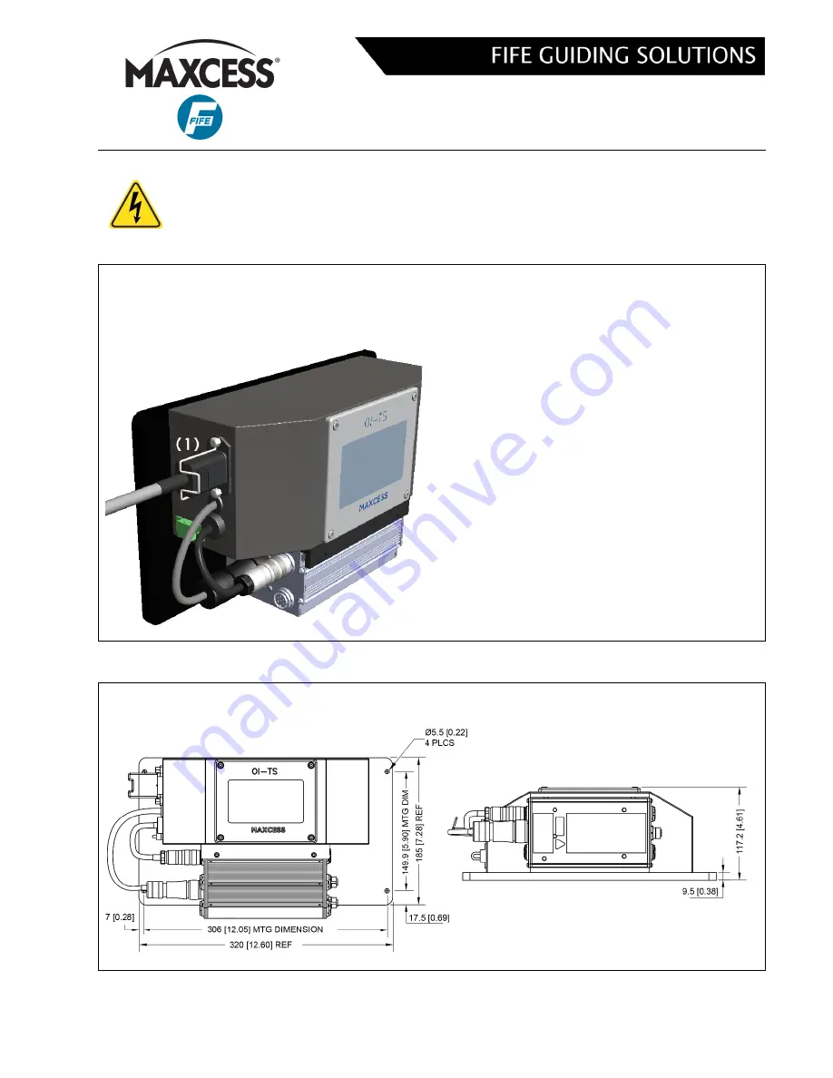 Maxcess FIFE D-MAXE 3 Quick Reference Manual Download Page 1