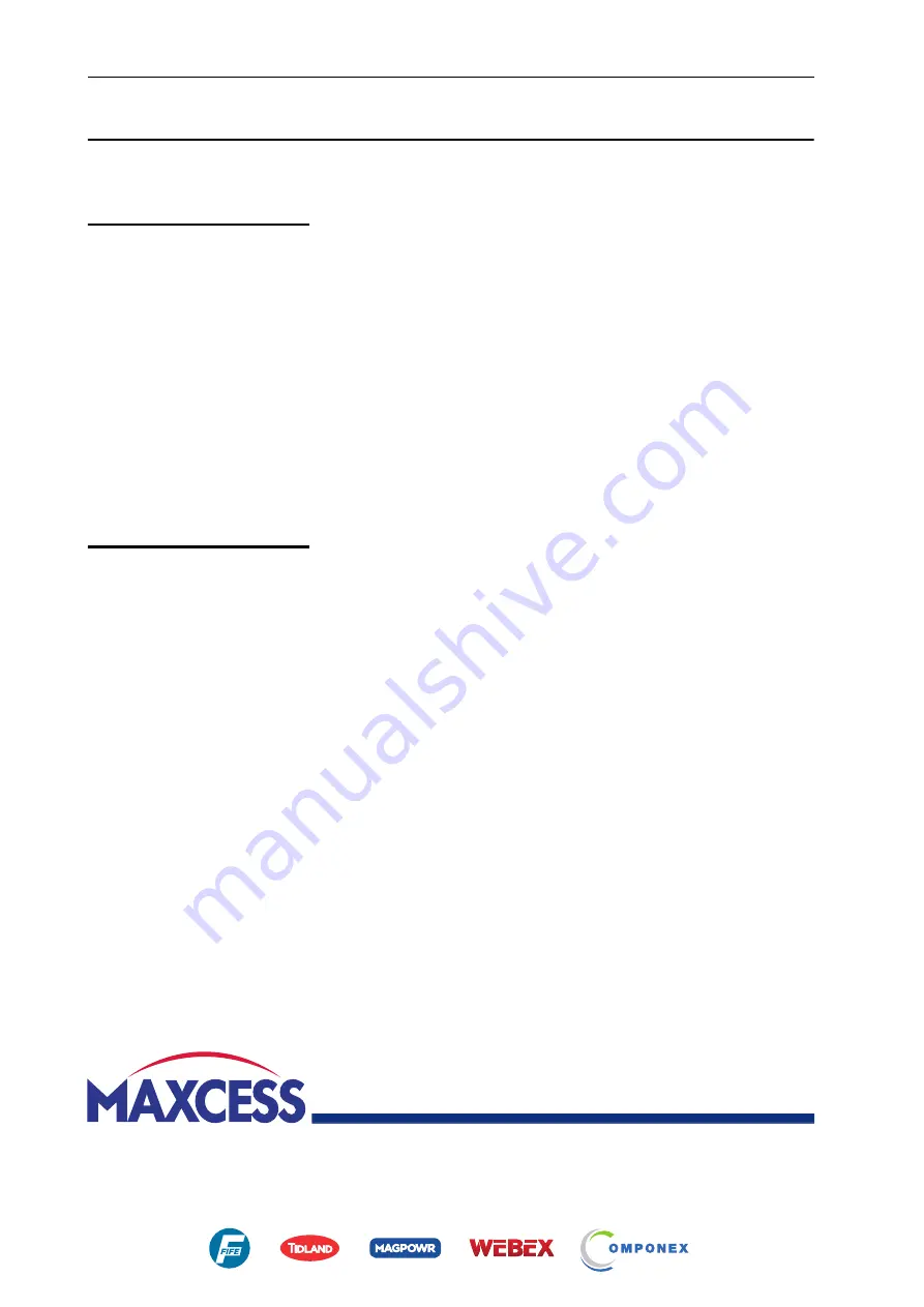 Maxcess FIFE DSE-17 Operating Instructions Manual Download Page 30