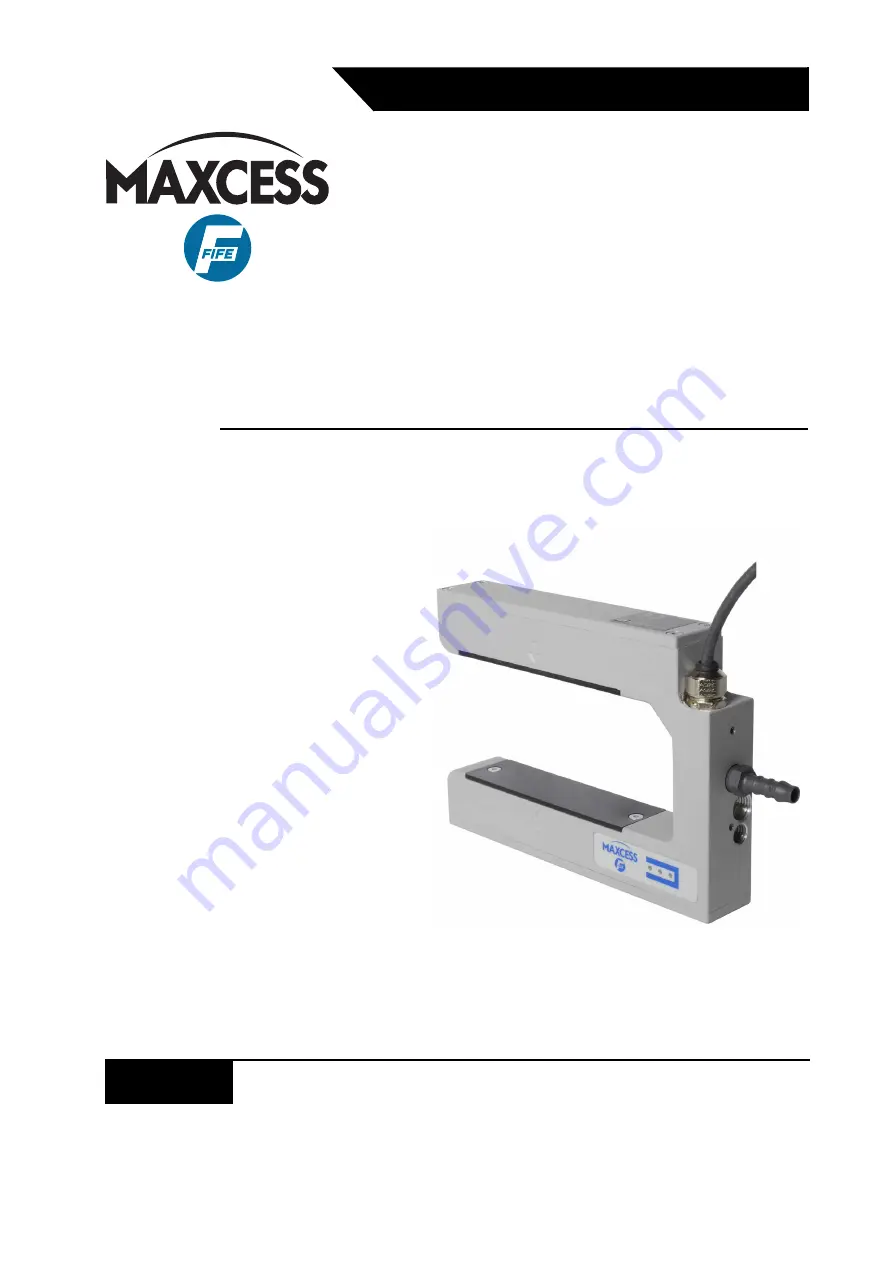 Maxcess FIFE DSE-23 Operating Instructions Manual Download Page 1