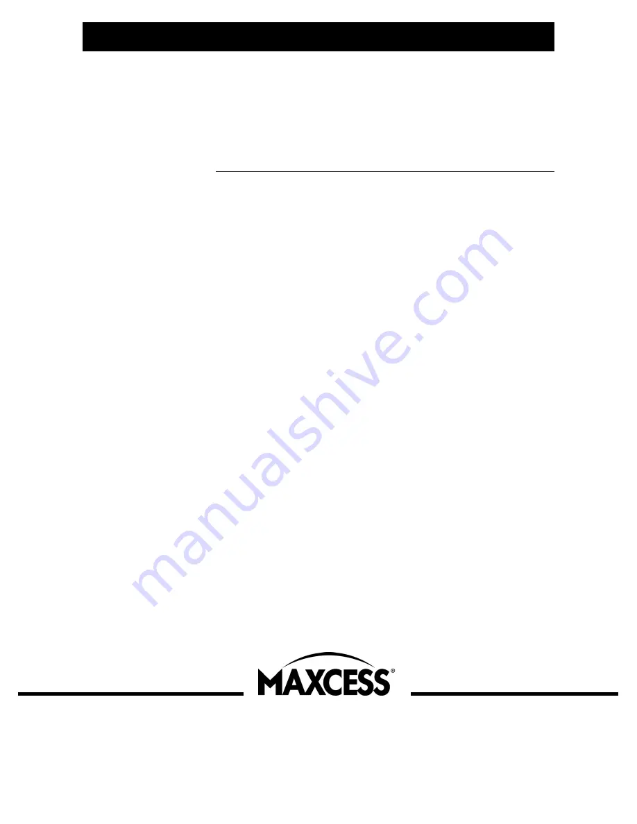 Maxcess MAGPOWR TLC-B Load Cell User Manual Download Page 24