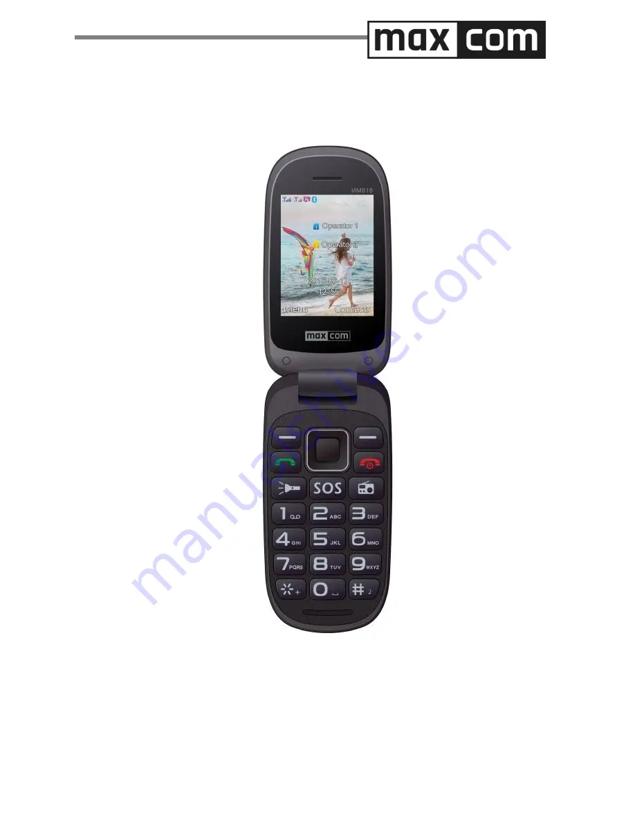 Maxcom MM818 User Manual Download Page 1