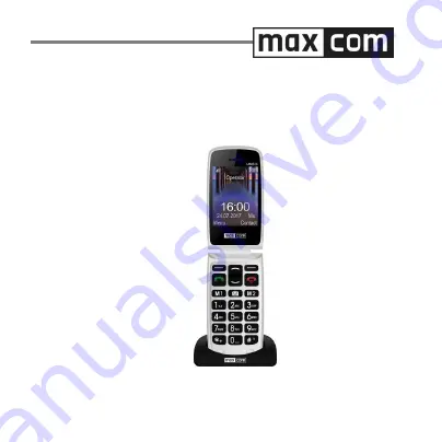 Maxcom MM824 Скачать руководство пользователя страница 1