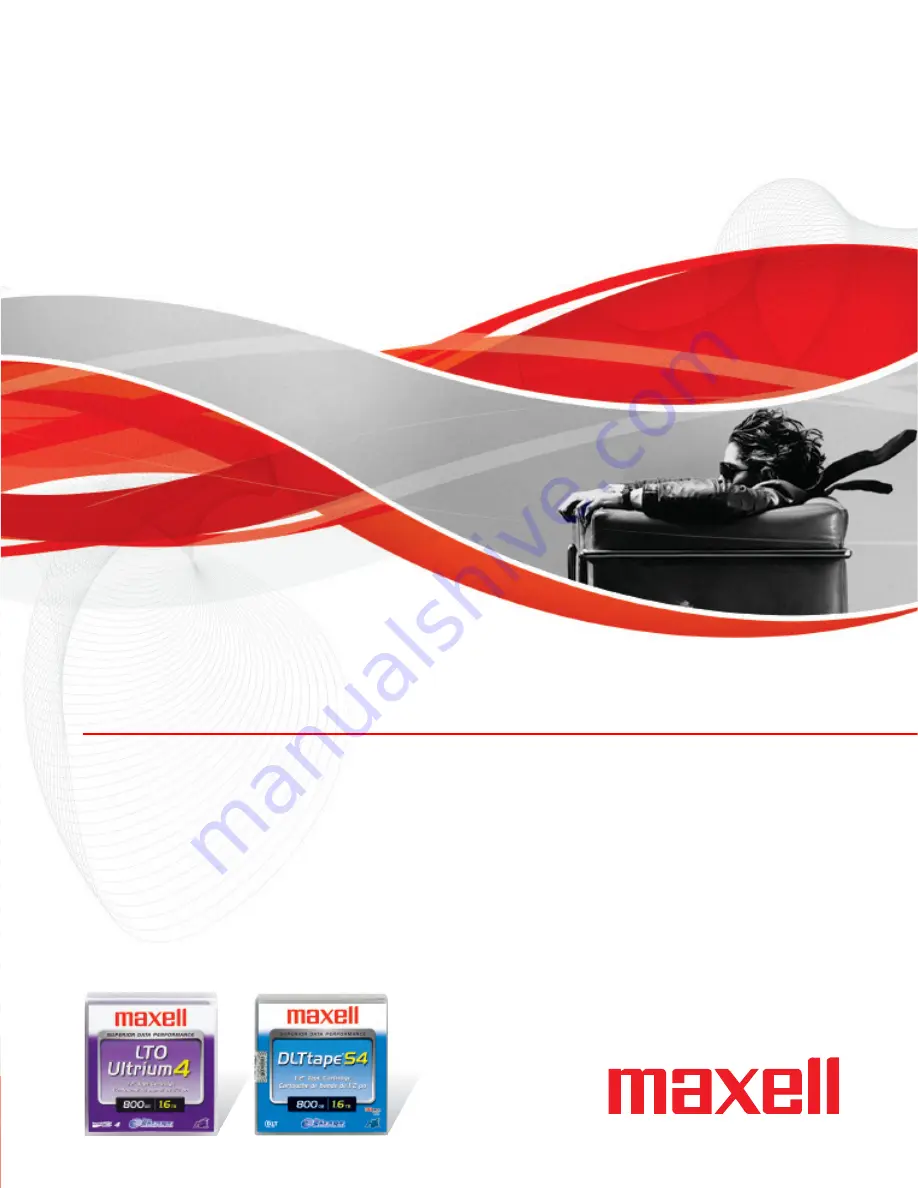 Maxell DLTtape IV Supplementary Manual Download Page 1