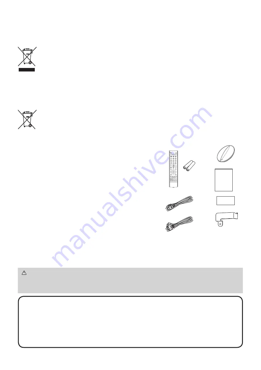 Maxell MC-WU8451 User Manual Download Page 4