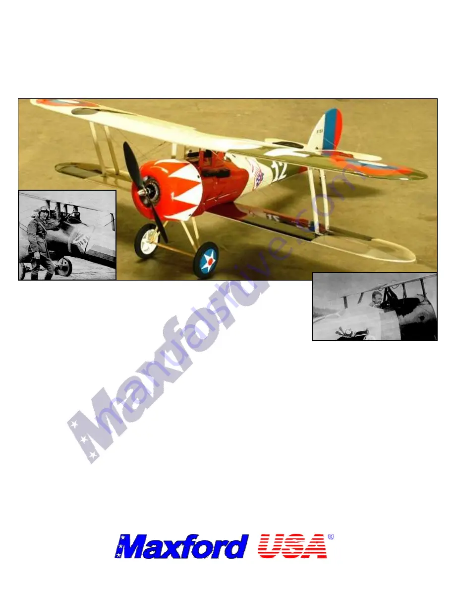 Maxford Nieuport 28 Instruction Manual Download Page 1