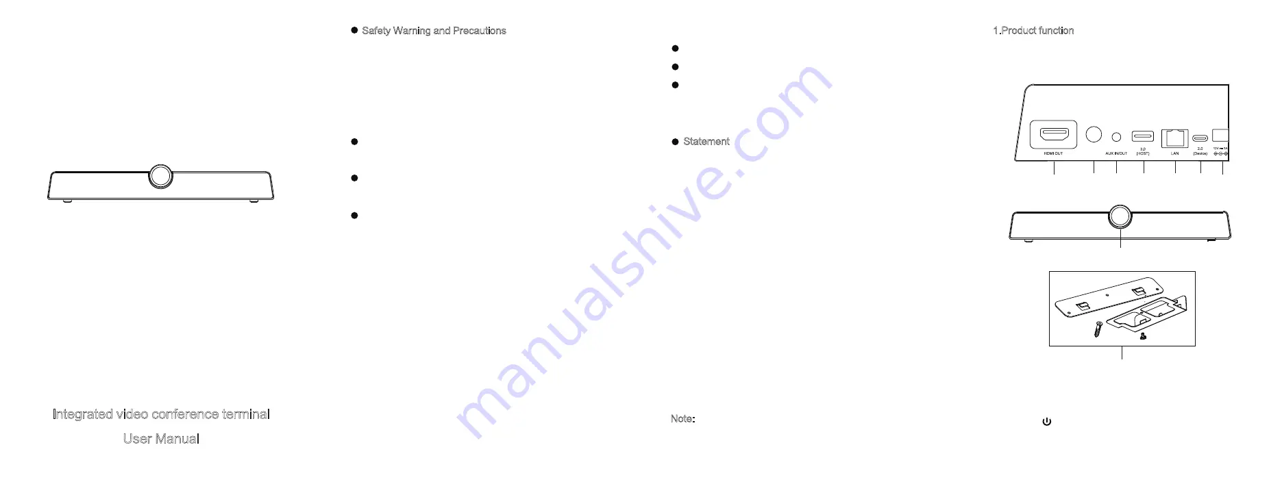 MAXHUB UC-S10-PRO User Manual Download Page 1