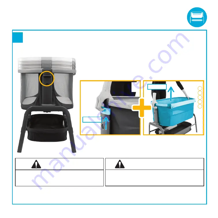 Maxi-Cosi Iora Bassinet Instructions Manual Download Page 9