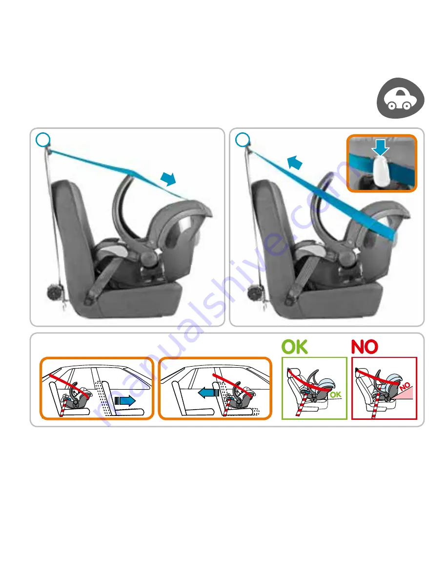 Maxi-Cosi Streety Fix Instructions For Use & Warranty Download Page 21