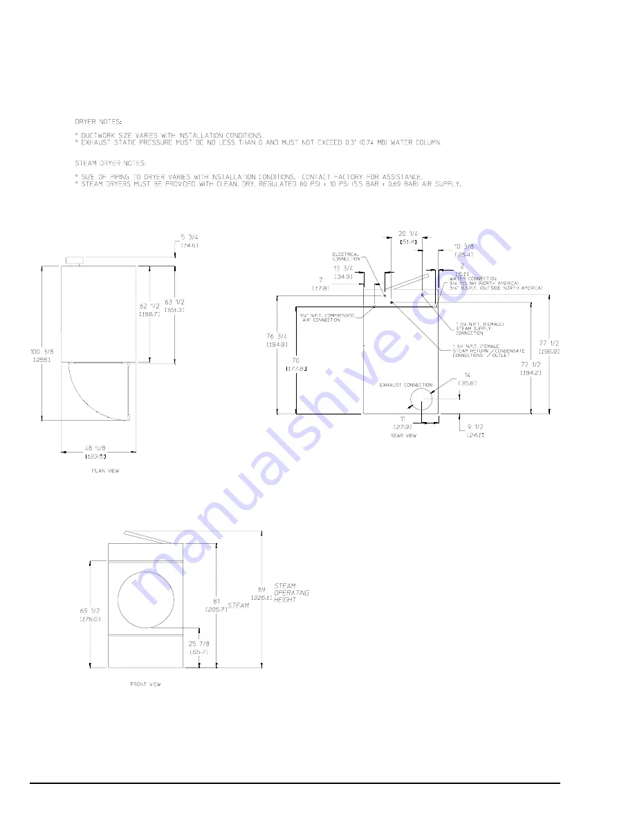 MAXIDRY MAXI120 Installation Manual Download Page 8