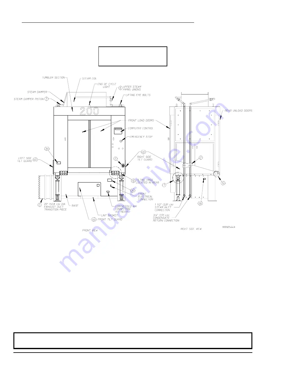 MAXIDRY MAXI200 Installation Manual Download Page 30