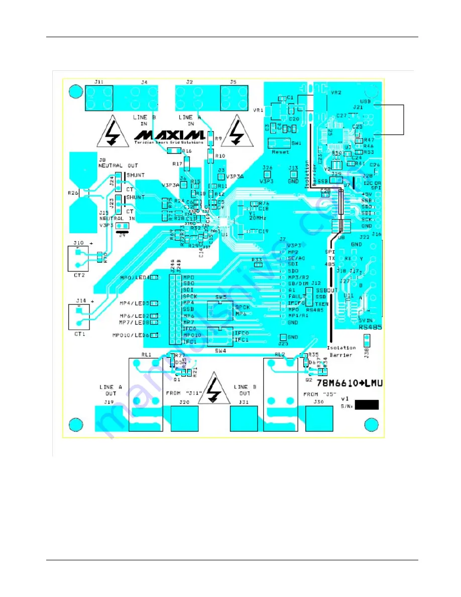 Maxim Integrated 78M6610+LMU User Manual Download Page 30