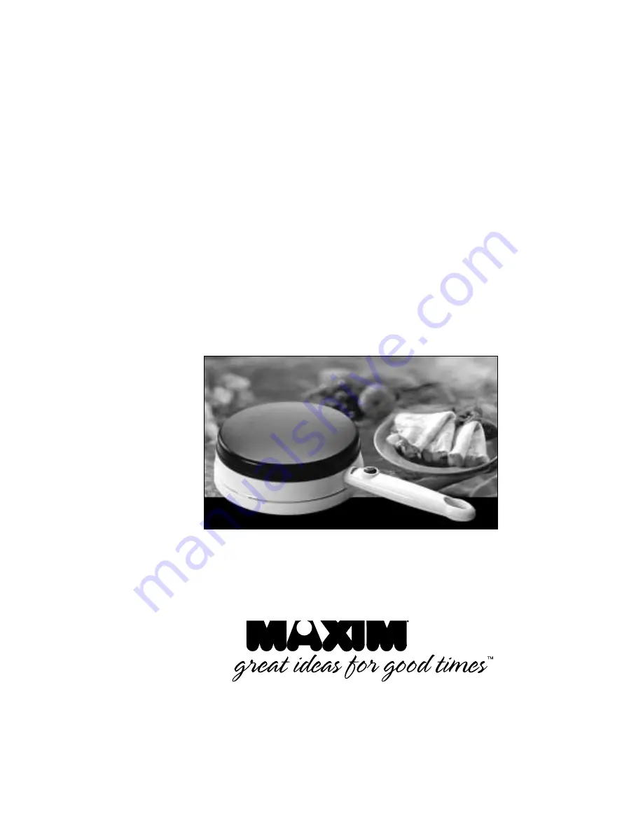 Maxim CM5C Use And Care Manual Download Page 1