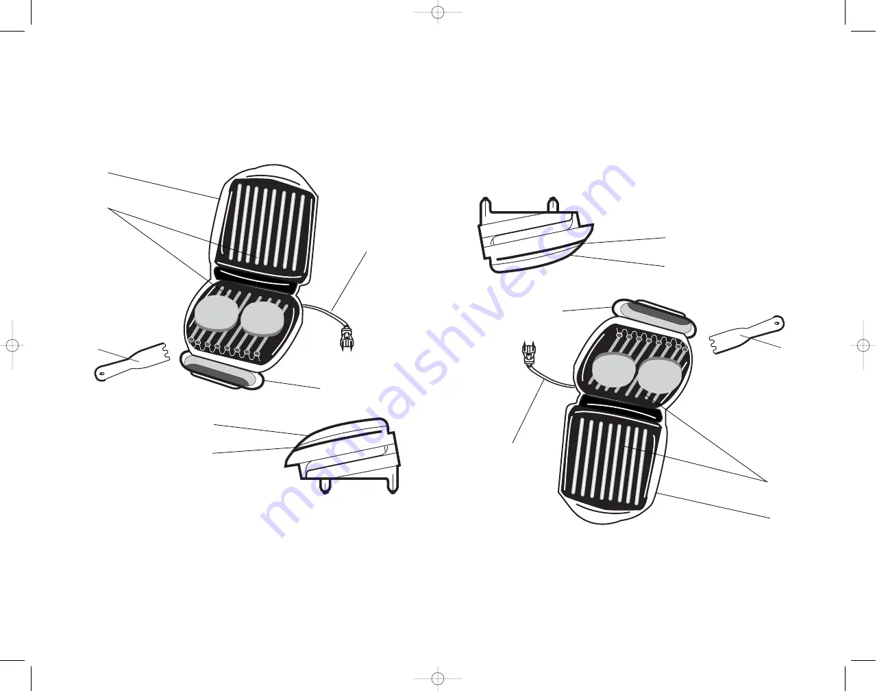 Maxim George Foreman GR10ABWCAN Owner'S Manual Download Page 4