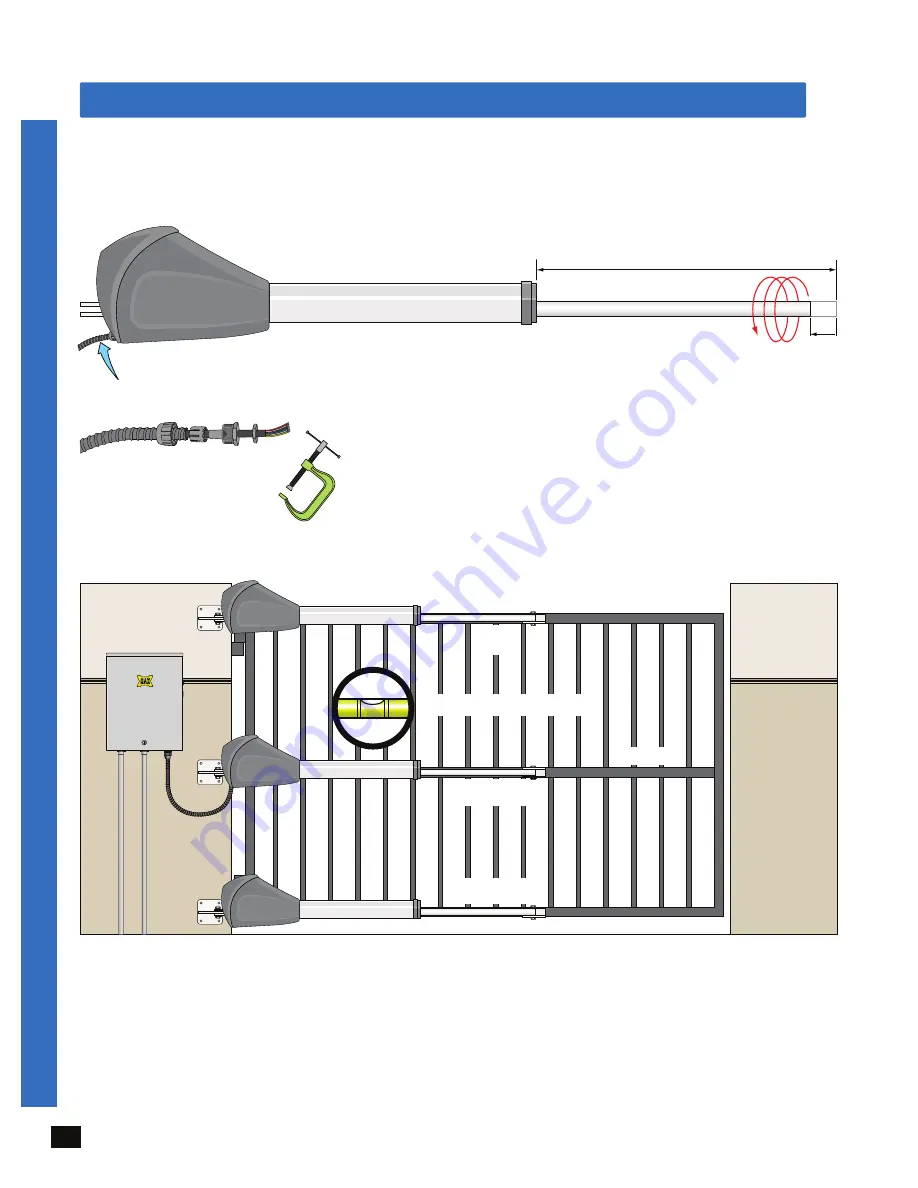 Maximum Controls MAX SUPER ARM 2300 Installation And Owner'S Manual Download Page 18