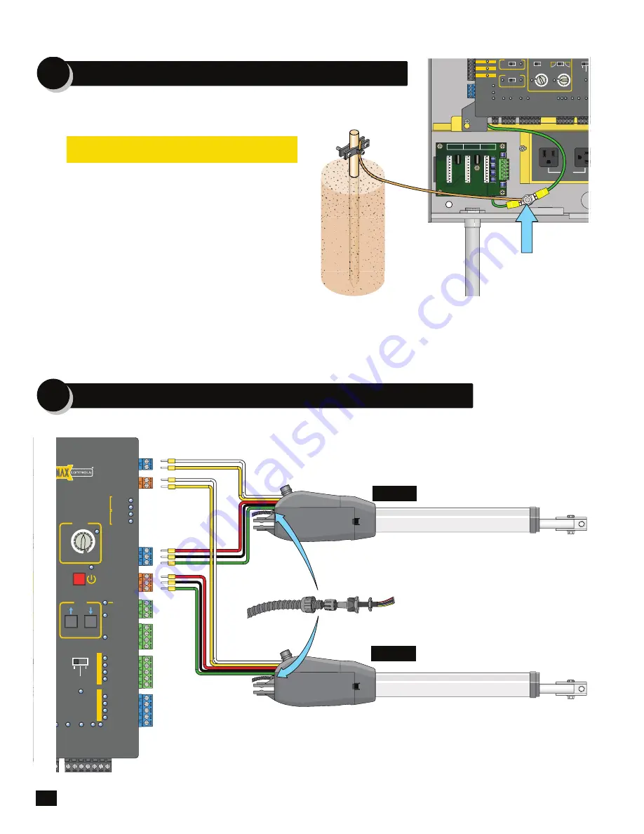 Maximum Controls MAX SUPER ARM 2300 Installation And Owner'S Manual Download Page 22