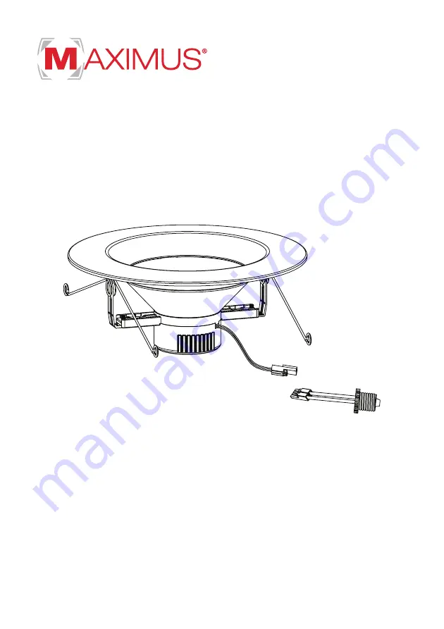 Maximus DLS24-06C27D1E-WH-F1 Instruction Manual Download Page 6