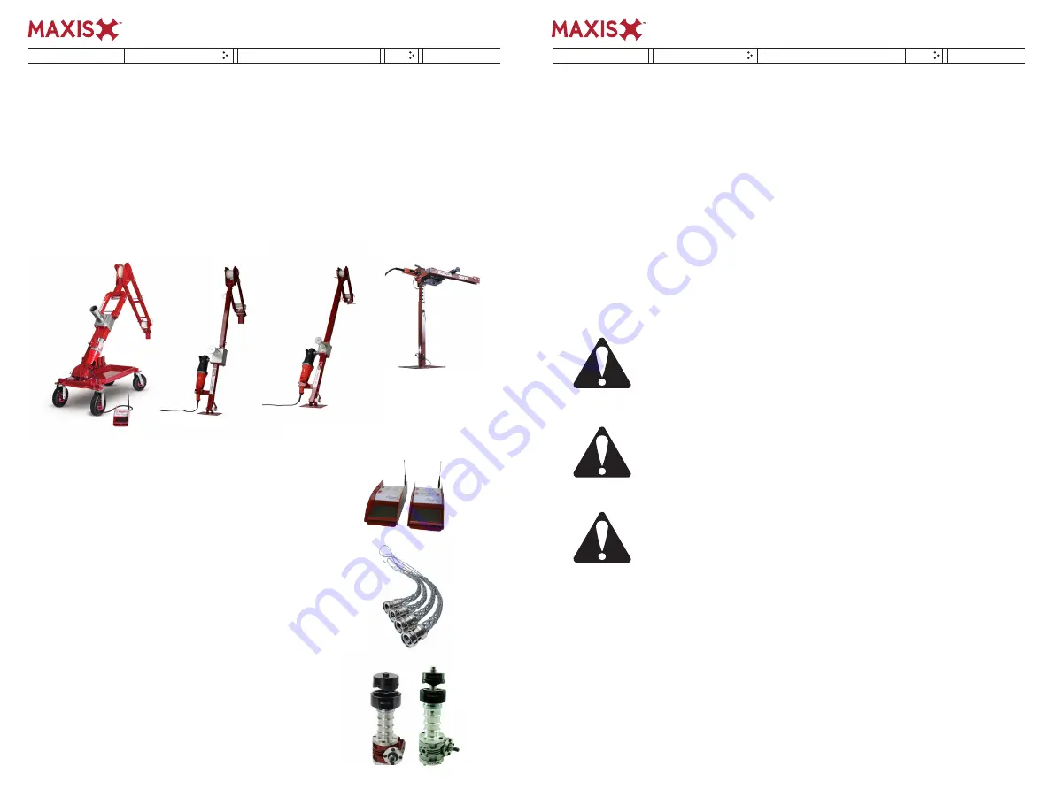 Maxis MaxisJax 10K Owner'S Manual Download Page 3