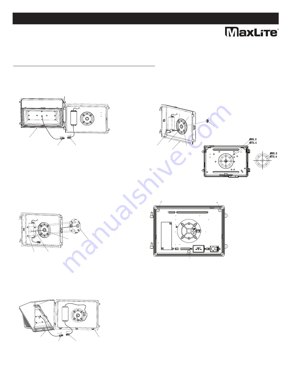 MaxLite WPOP Series Operating Instructions Manual Download Page 2