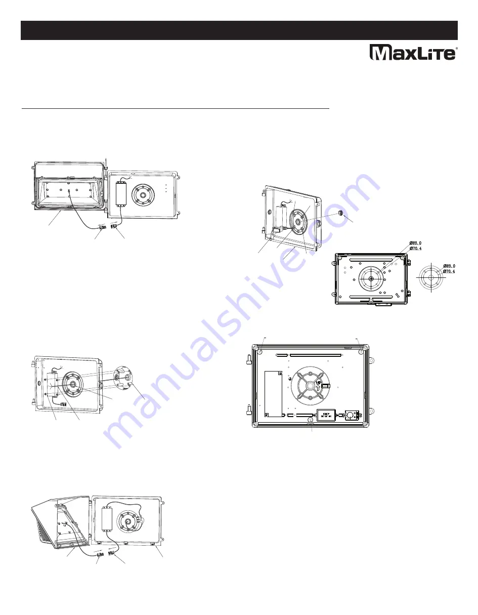 MaxLite WPOP Series Operating Instructions Manual Download Page 8