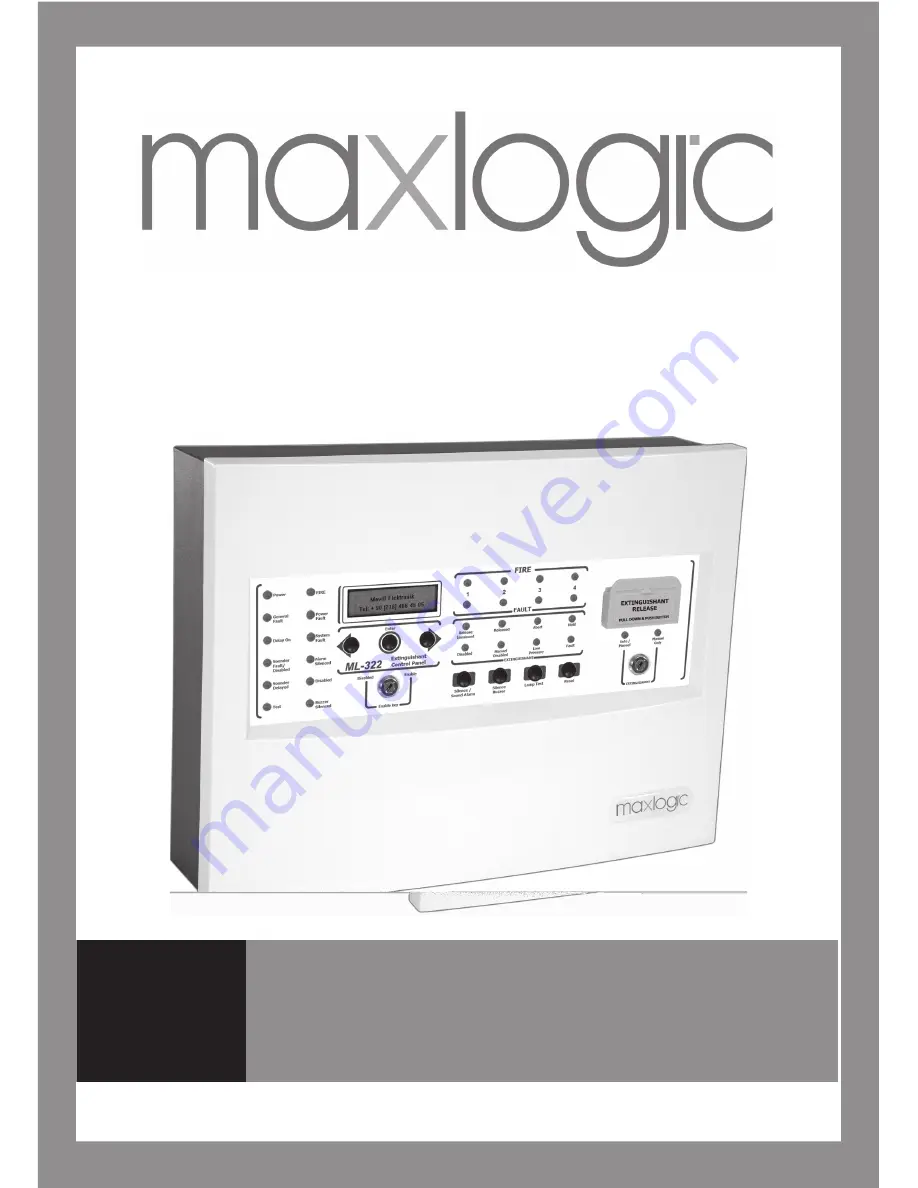 Maxlogic ML-322 Скачать руководство пользователя страница 1