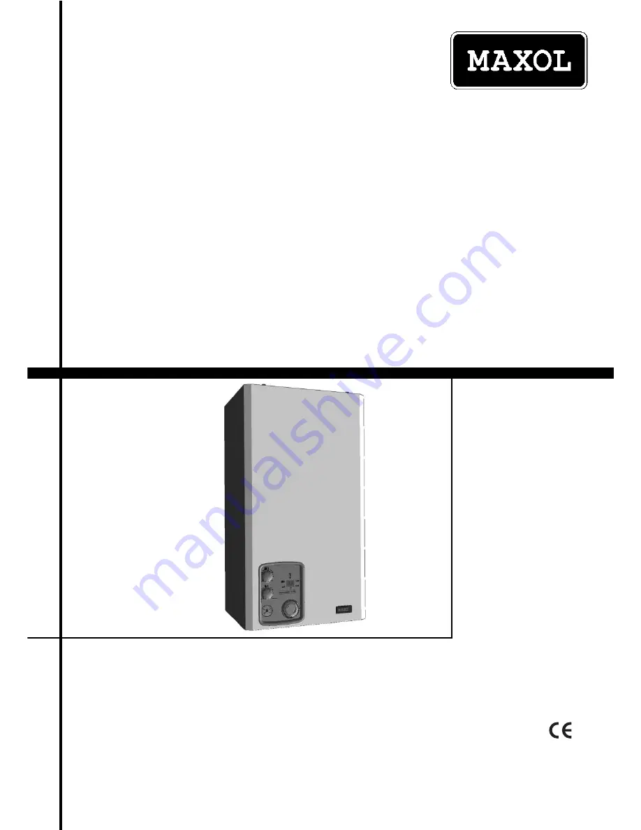 Maxol SUPACOMBI HE28 Installation & Servicing Instructions Manual Download Page 1