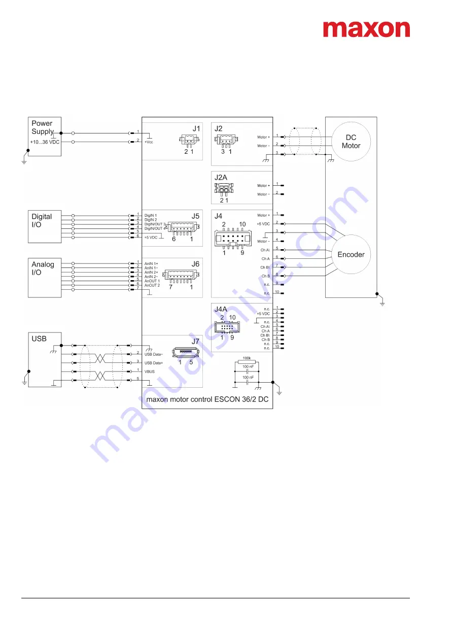 Maxon 403112 Hardware Reference Manual Download Page 34