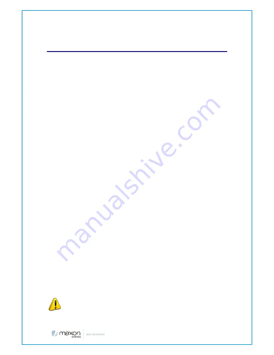 Maxon DataMax MA100-1010 User Manual Download Page 5