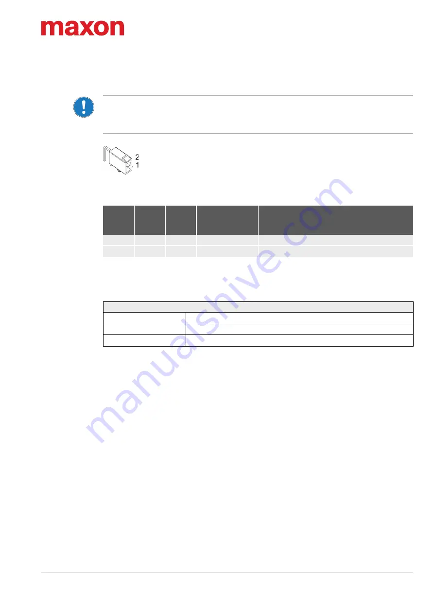 Maxon EPOS 50/5 Hardware Reference Manual Download Page 21