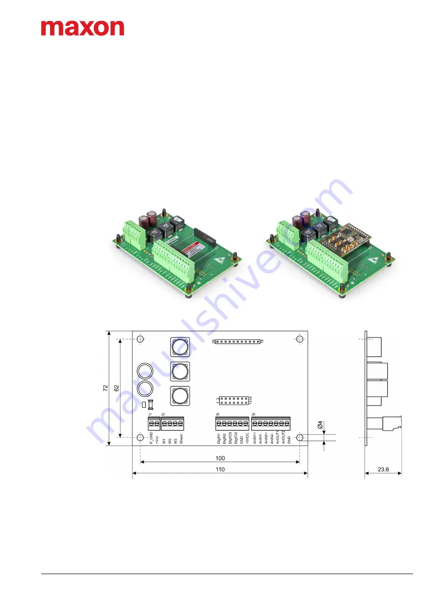 Maxon ESCON 50/4 EC-S Hardware Reference Manual Download Page 31