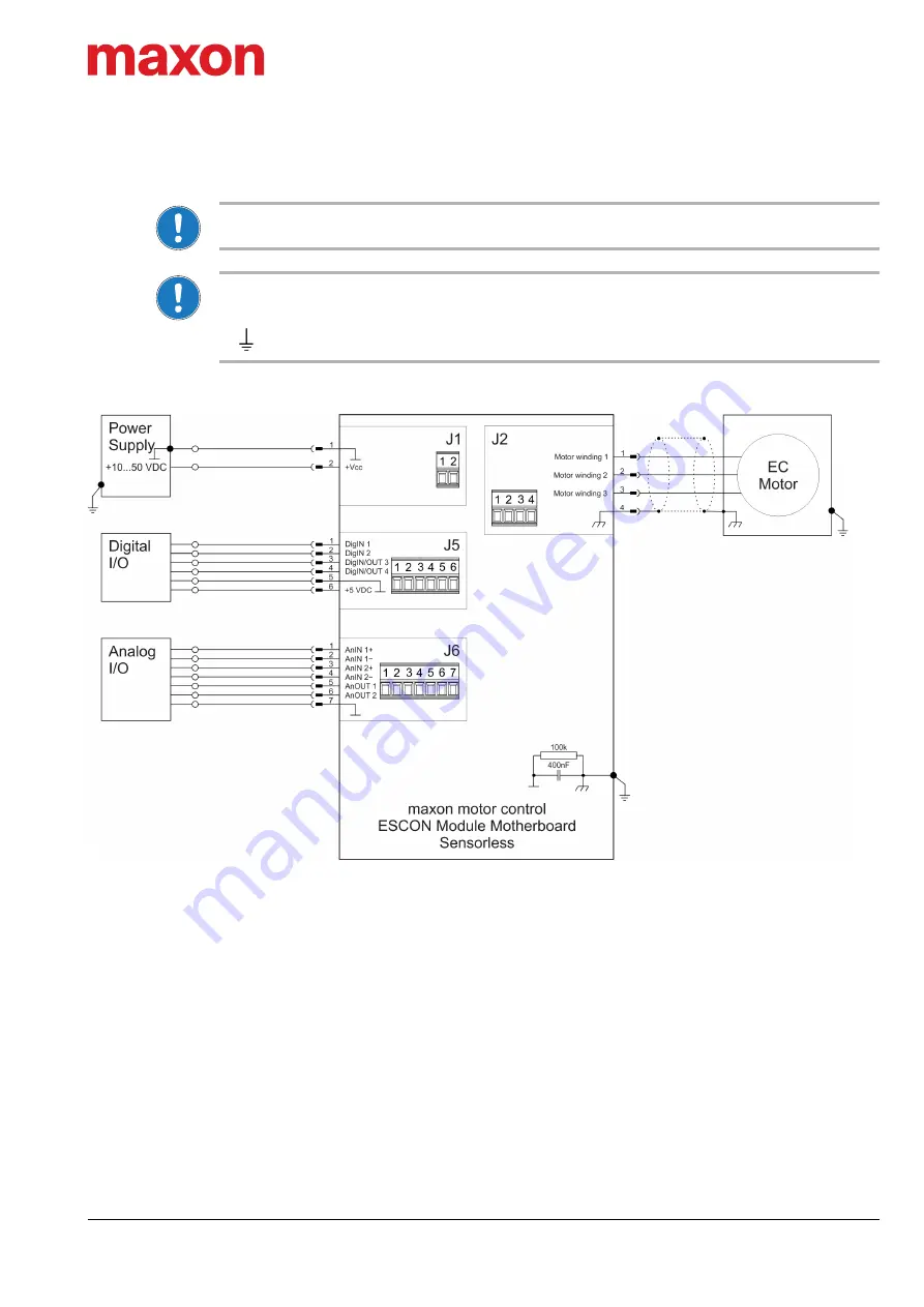 Maxon ESCON 50/4 EC-S Скачать руководство пользователя страница 37