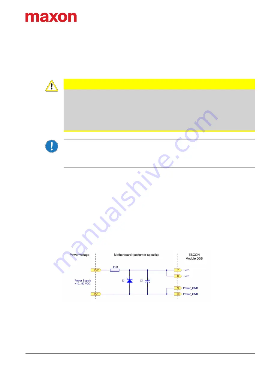 Maxon ESCON Module 50/8 Скачать руководство пользователя страница 37