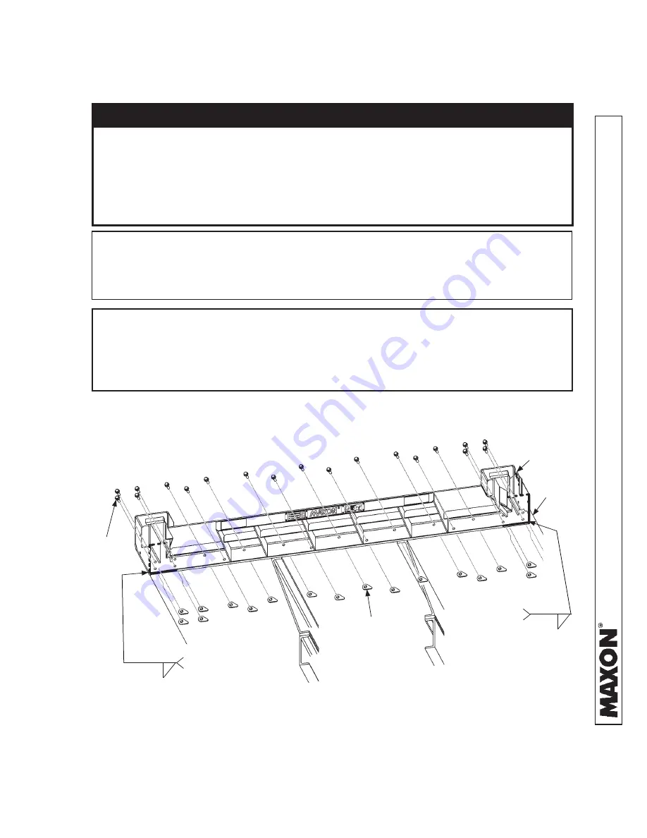 Maxon GPTLR-25 Installation Manual Download Page 18