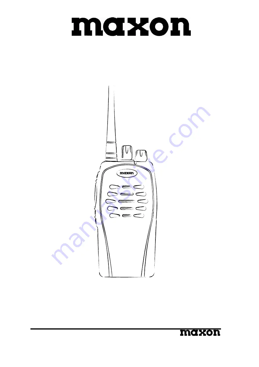 Maxon SP-1102 Скачать руководство пользователя страница 1