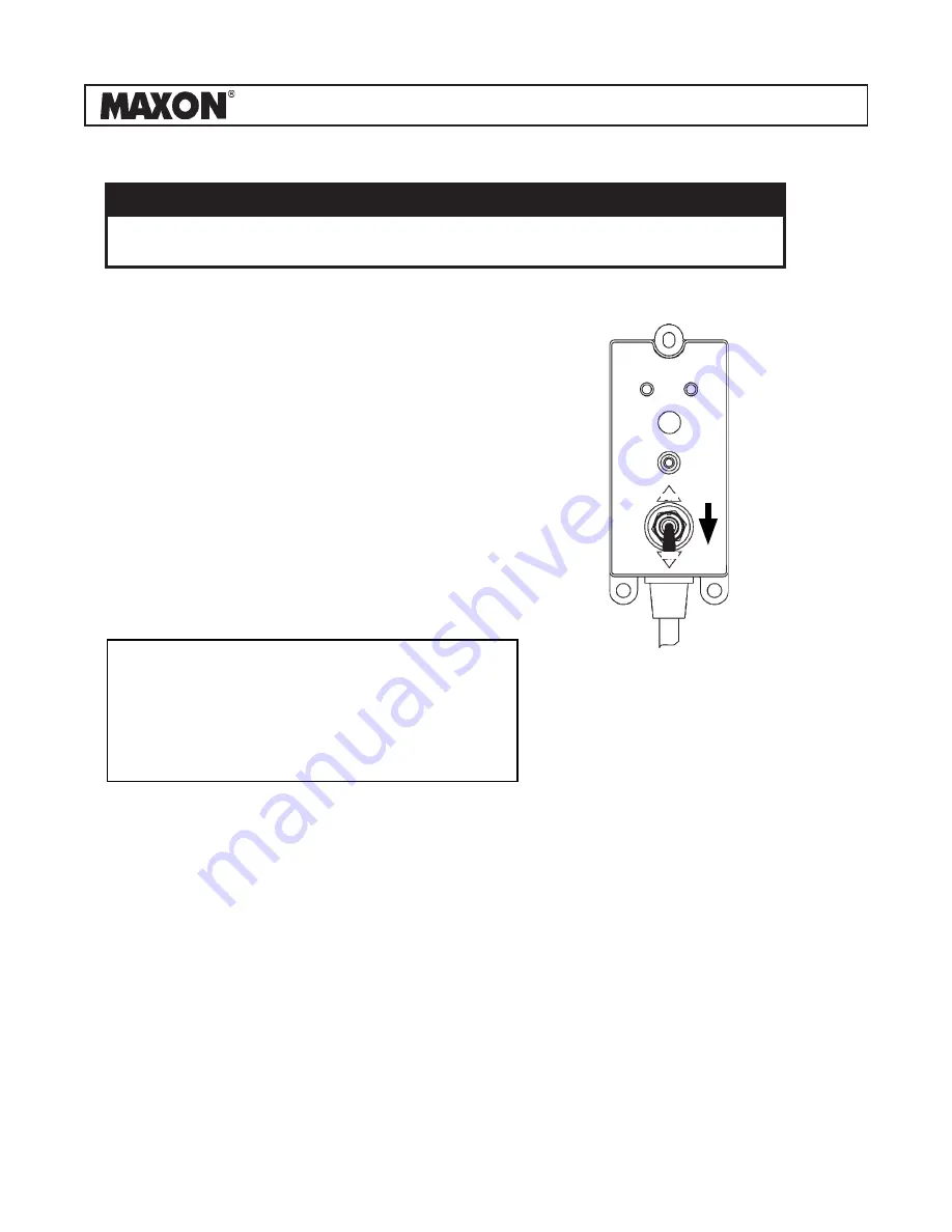 Maxon T-181 Instructions Manual Download Page 44