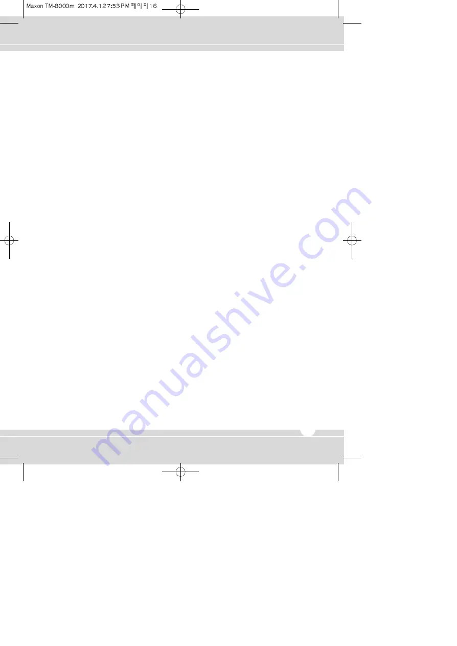 Maxon TM-2102 Скачать руководство пользователя страница 16