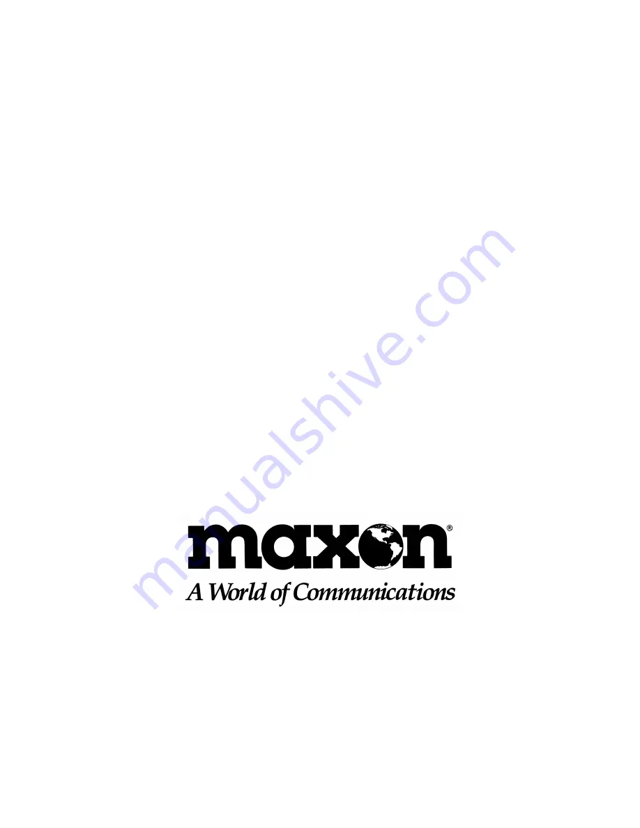 Maxon TM-4800 Скачать руководство пользователя страница 49