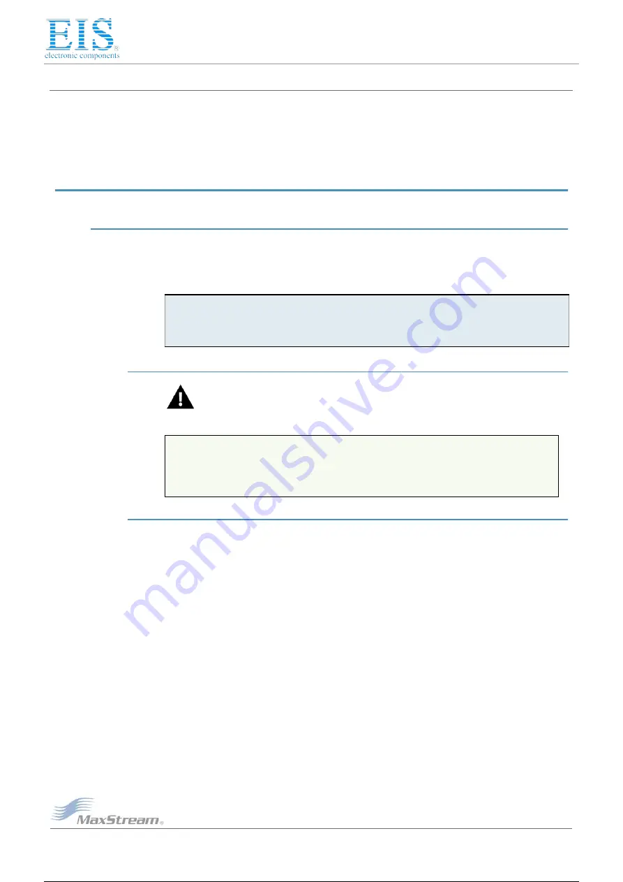 MaxStream 9XCite XC09-009PKC-UA Product Manual Download Page 32