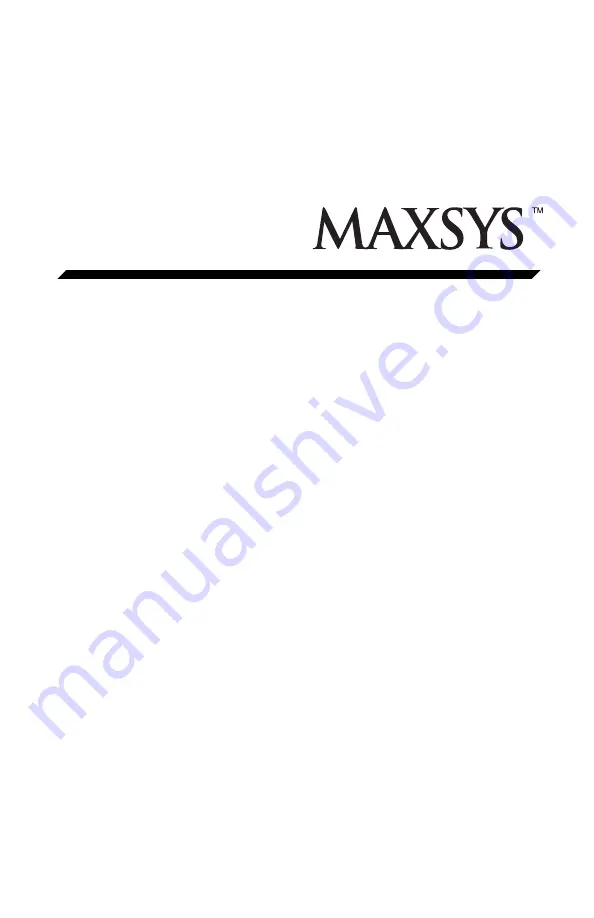 Maxsys PC4164-NB Скачать руководство пользователя страница 26