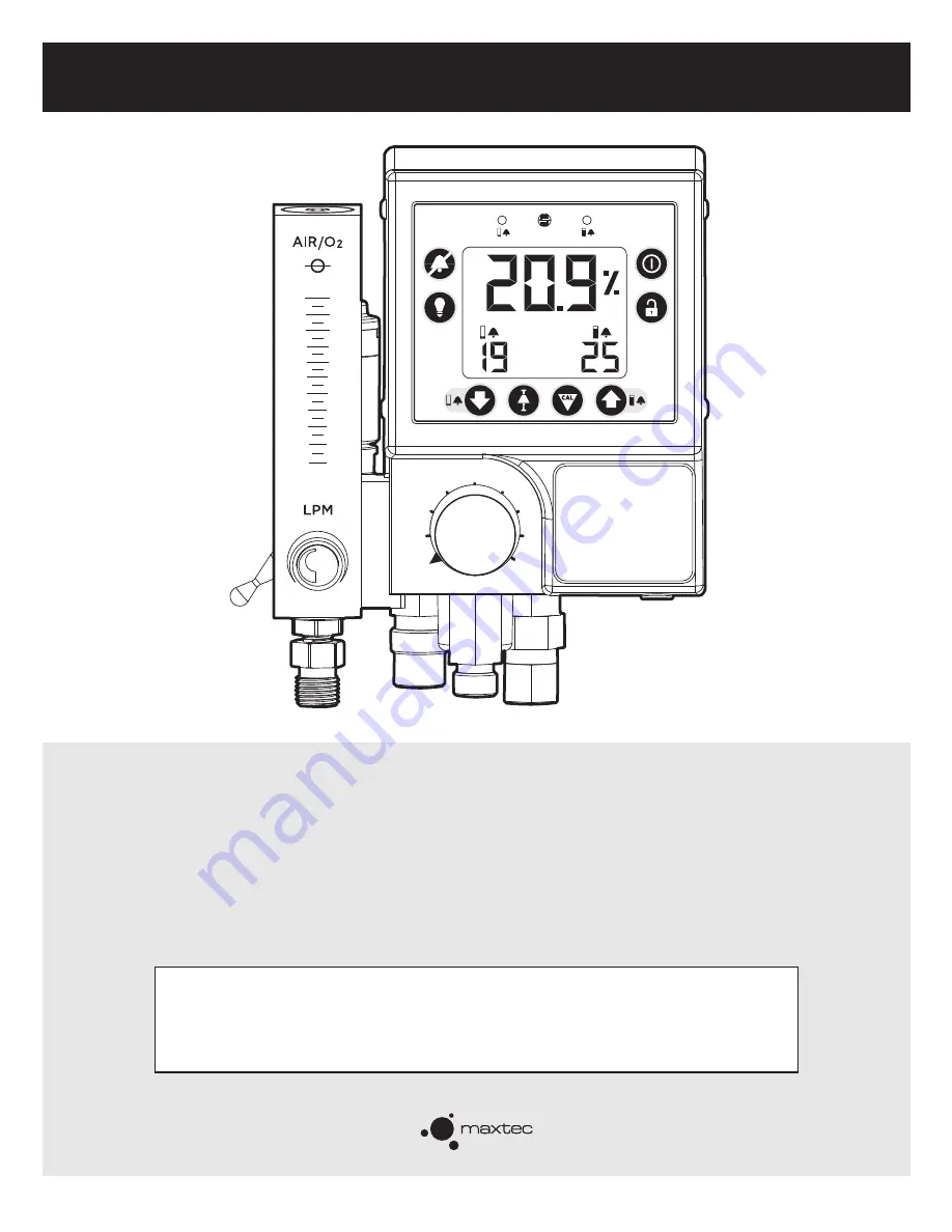 Maxtec MaxBlend 2 Instructions For Use Manual Download Page 1